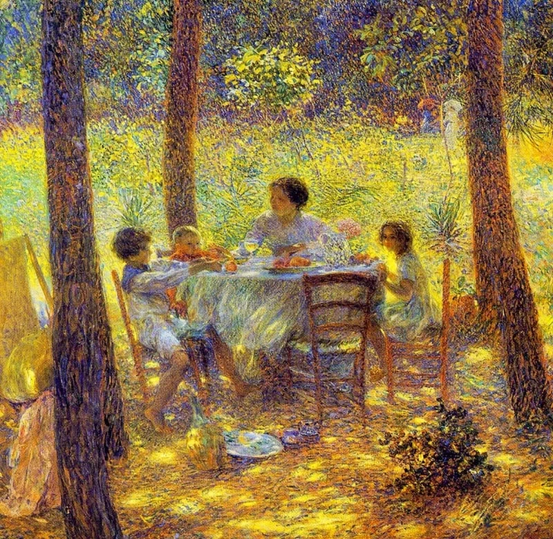 Il pranzo nel parco